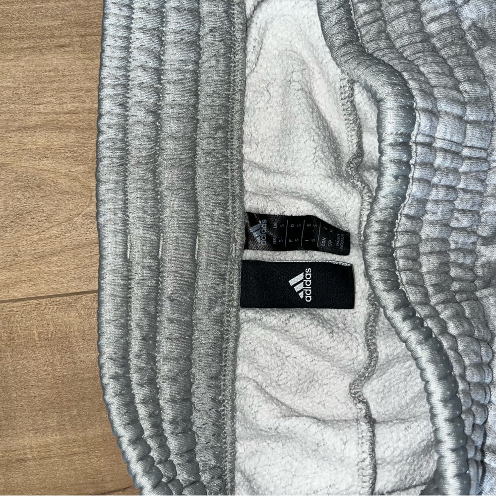 Adidas grey joggers size small. Great condition